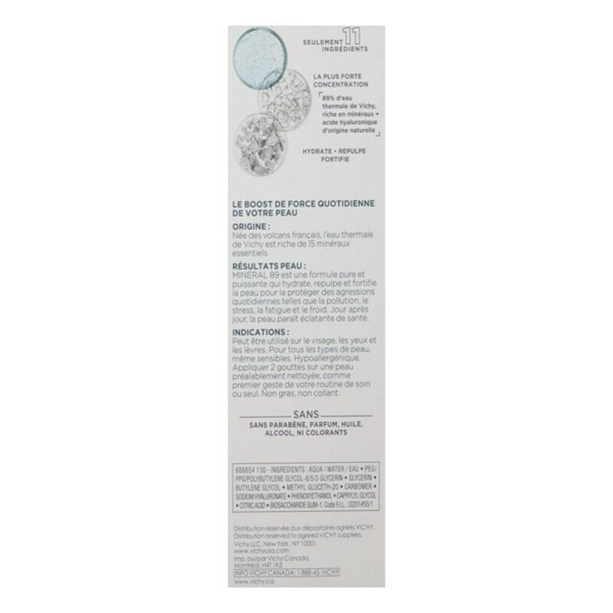Soin Hydratant Visage Vichy – Hydratation Intense (75 ml) - Maison Sango