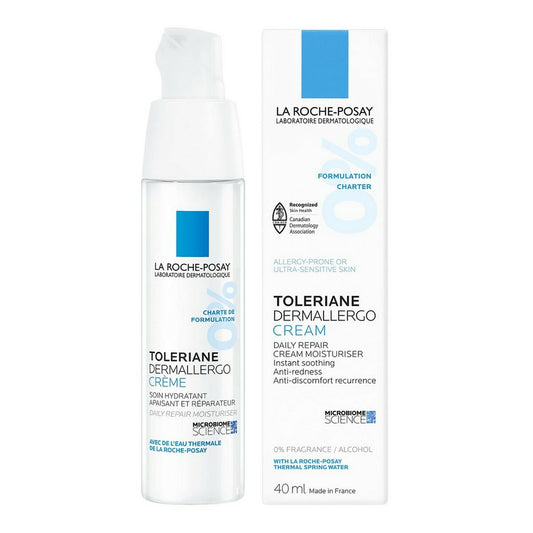 Crème Hydratante La Roche-Posay Toleriane Dermallergo – Peaux Allergiques et Sensibles (40 ml) - Maison Sango