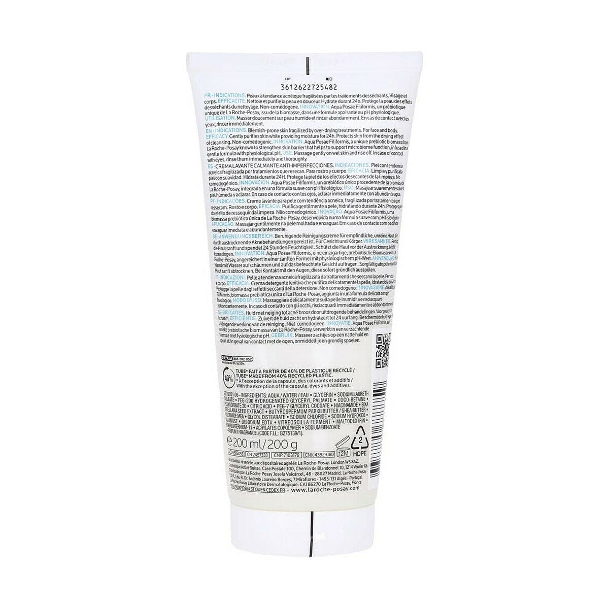 La Roche-Posay Effaclar H Iso-Biome — Gel nettoyant 200 ml - Maison Sango